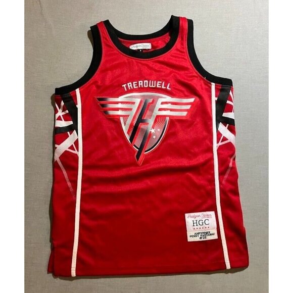 Treadwell Headgear Classics Penny Hardaway Jersey Mens S Red Sleeveless. - Picture 1 of 11